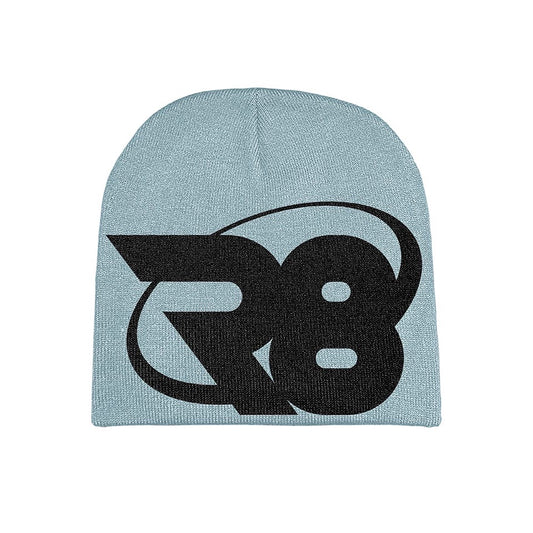 BEANIE GREY BLACK